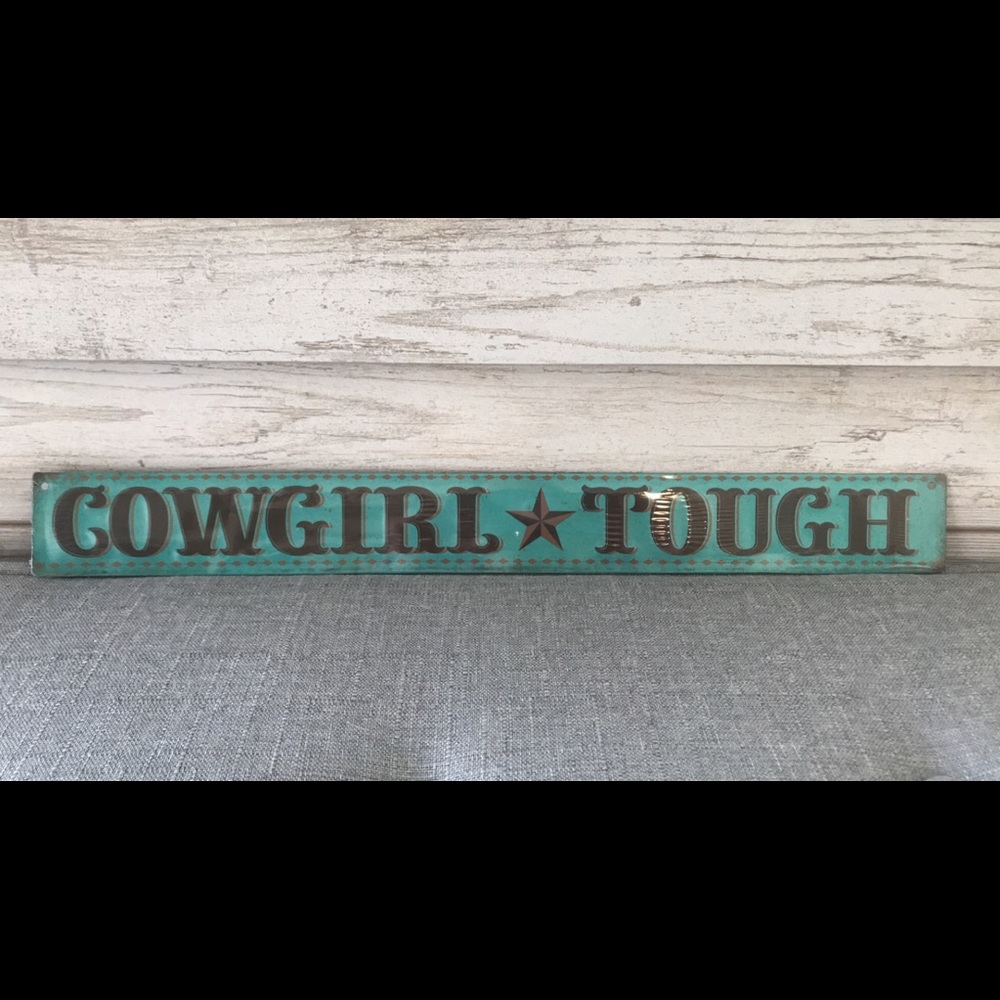 Cowgirl Tough wall decor